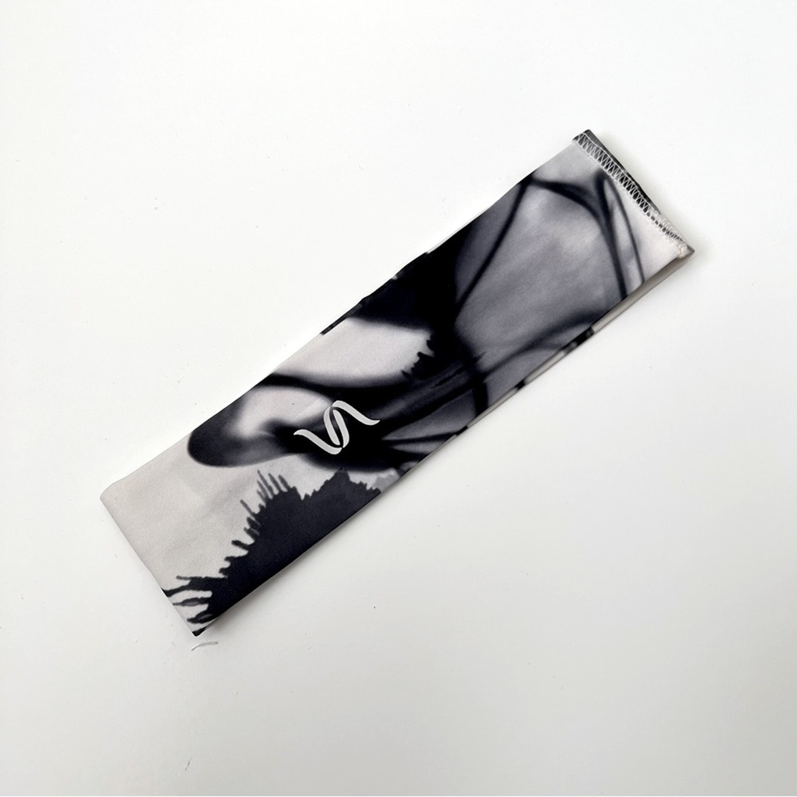 Valleau Apparel Black White Gray Marble Headband